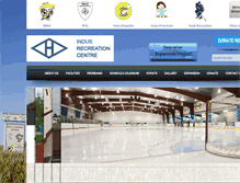 Tablet Screenshot of indusrec.ca